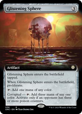 Glistening Sphere - Phyrexia: All Will Be One Commander