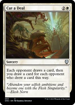 Cut a Deal - Phyrexia: All Will Be One Commander