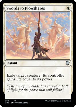 Swords to Plowshares - Phyrexia: All Will Be One Commander