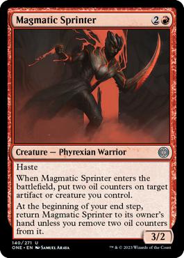 Magmatic Sprinter - Phyrexia: All Will Be One