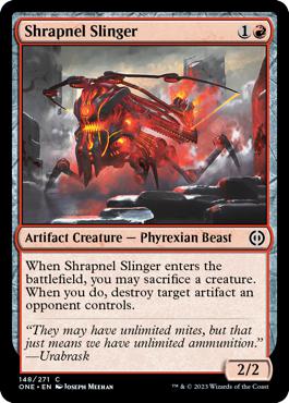 Shrapnel Slinger - Phyrexia: All Will Be One