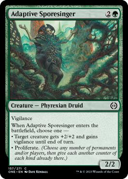 Adaptive Sporesinger - Phyrexia: All Will Be One