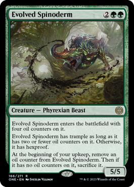 Evolved Spinoderm - Phyrexia: All Will Be One