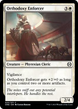 Orthodoxy Enforcer - Phyrexia: All Will Be One