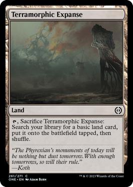 Terramorphic Expanse - Phyrexia: All Will Be One