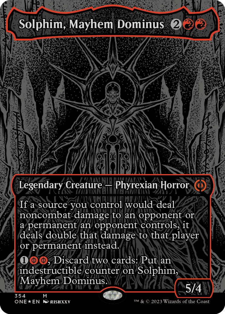 Solphim, Mayhem Dominus - Phyrexia: All Will Be One