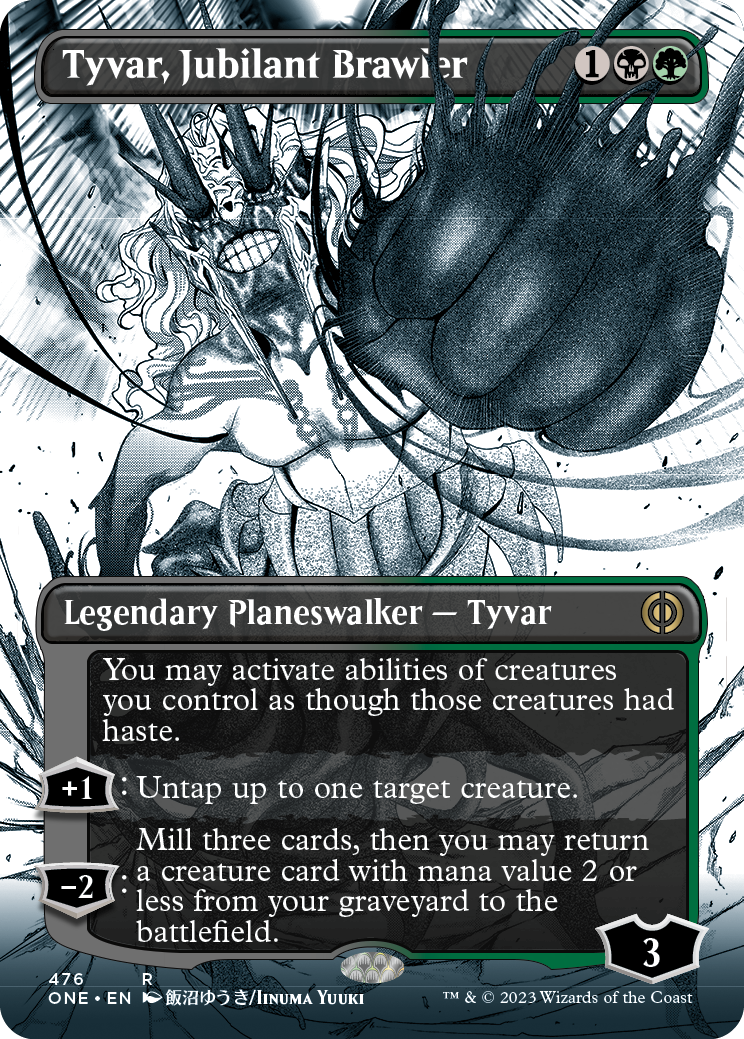 Tyvar, Jubilant Brawler - Phyrexia: All Will Be One
