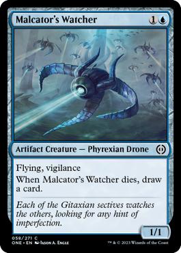 Malcator's Watcher - Phyrexia: All Will Be One