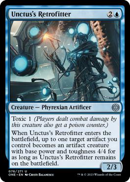 Unctus's Retrofitter - Phyrexia: All Will Be One