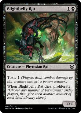 Blightbelly Rat - Phyrexia: All Will Be One