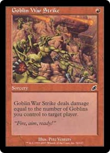 Goblin War Strike - Scourge