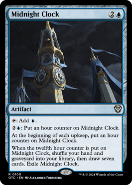 Midnight Clock - Outlaws of Thunder Junction Commander