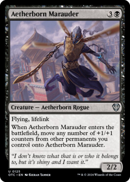 Aetherborn Marauder - Outlaws of Thunder Junction Commander