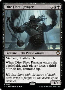 Dire Fleet Ravager - Outlaws of Thunder Junction Commander