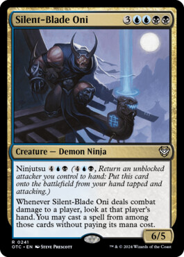 Silent-Blade Oni - Outlaws of Thunder Junction Commander