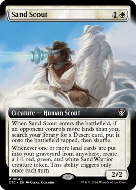 Sand Scout - Outlaws of Thunder Junction Commander