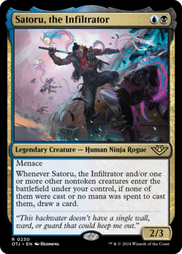 Satoru, the Infiltrator - Outlaws of Thunder Junction