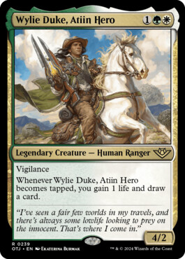 Wylie Duke, Atiin Hero - Outlaws of Thunder Junction
