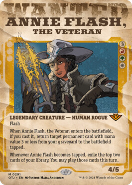 Annie Flash, the Veteran - Outlaws of Thunder Junction