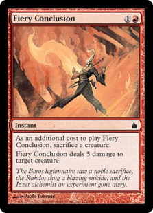 Fiery Conclusion - Ravnica: City of Guilds