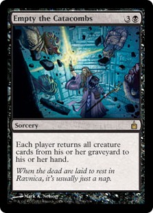 Empty the Catacombs - Ravnica: City of Guilds