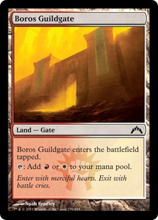 Boros Guildgate - Gatecrash