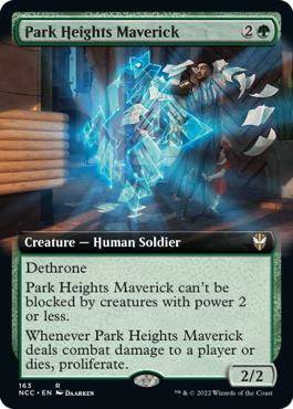 Park Heights Maverick - Streets of New Capenna Commander