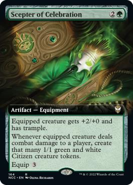 Scepter of Celebration - Streets of New Capenna Commander