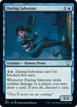 Daring Saboteur - Streets of New Capenna Commander