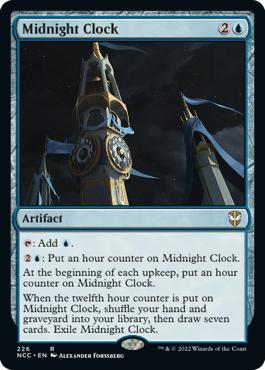 Midnight Clock - Streets of New Capenna Commander