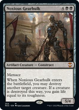 Noxious Gearhulk - Streets of New Capenna Commander