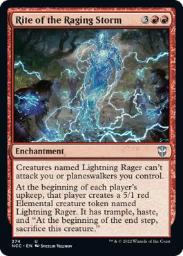 Rite of the Raging Storm - Streets of New Capenna Commander