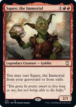 Squee, the Immortal - Streets of New Capenna Commander