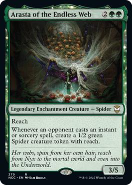 Arasta of the Endless Web - Streets of New Capenna Commander