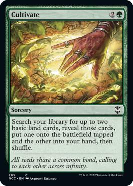 Cultivate - Streets of New Capenna Commander