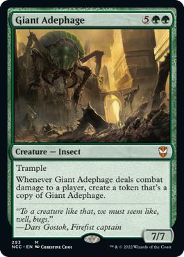Giant Adephage - Streets of New Capenna Commander