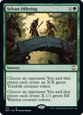 Sylvan Offering - Streets of New Capenna Commander