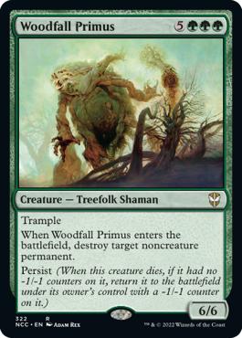 Woodfall Primus - Streets of New Capenna Commander