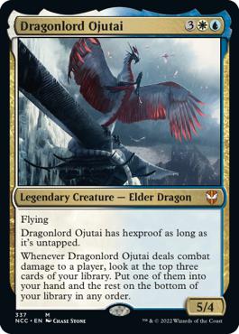 Dragonlord Ojutai - Streets of New Capenna Commander