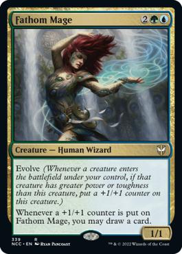Fathom Mage - Streets of New Capenna Commander