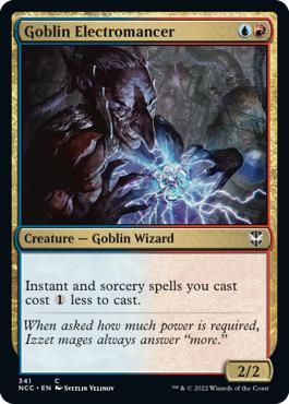 Goblin Electromancer - Streets of New Capenna Commander