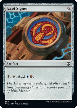 Izzet Signet - Streets of New Capenna Commander