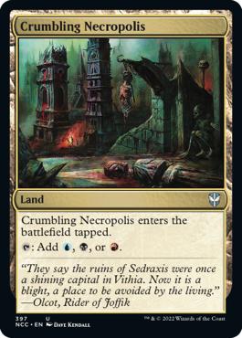Crumbling Necropolis - Streets of New Capenna Commander