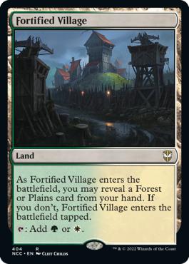 Fortified Village - Streets of New Capenna Commander