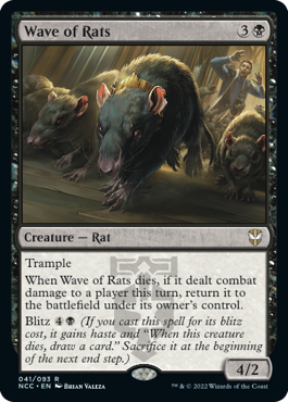 Wave of Rats - Streets of New Capenna Commander