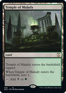 Temple of Malady - Streets of New Capenna Commander