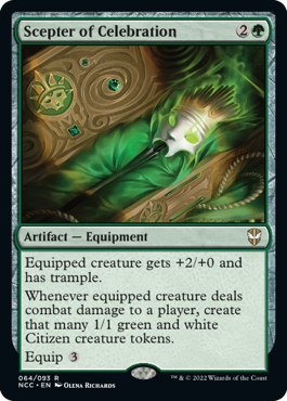 Scepter of Celebration - Streets of New Capenna Commander
