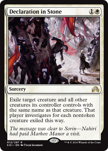 Declaration in Stone - Shadows over Innistrad