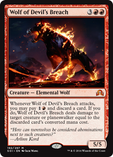 Wolf of Devil's Breach - Shadows over Innistrad