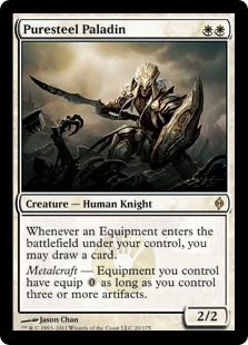 Puresteel Paladin - New Phyrexia